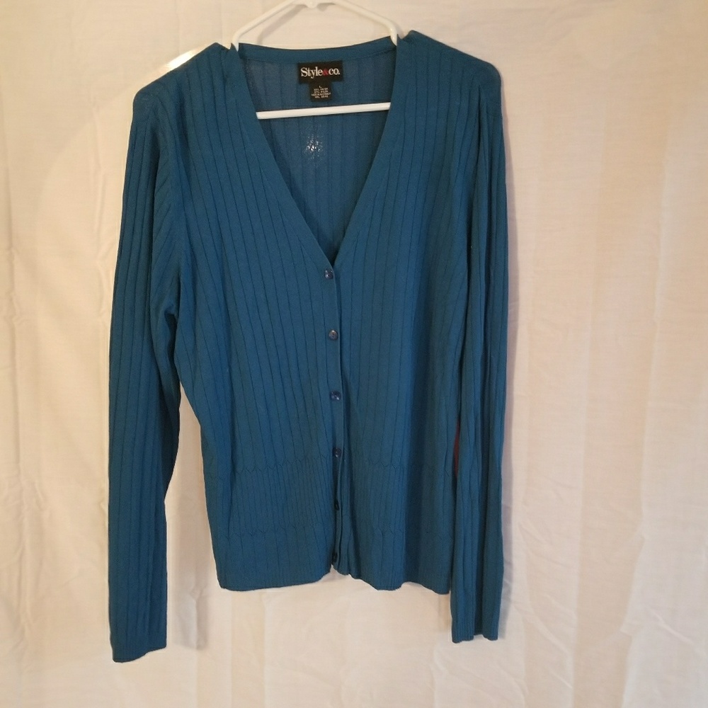 Vintage blue blouse